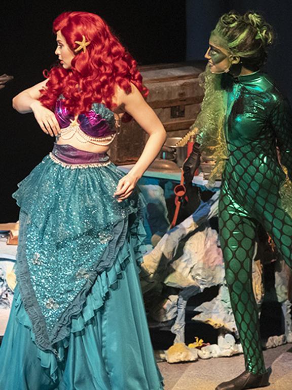 The Little Mermaid musical presented by the UWF Department of Theatre